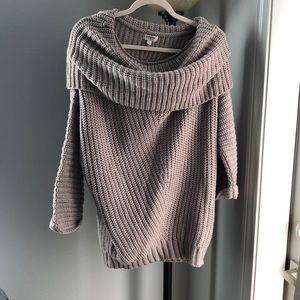 Oversized off the shoulder sweater small